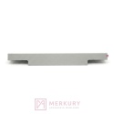 Uchwyt krawędziowy U9 typ 1, aluminium mat, 696mm