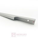 Uchwyt krawędziowy U9 typ 1, aluminium mat, 696mm