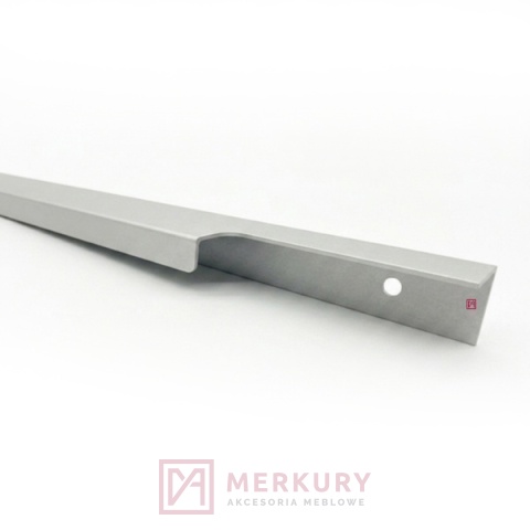 Uchwyt krawędziowy U9 typ 1, aluminium mat, 696mm
