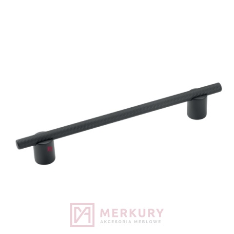 Uchwyt meblowy LINEA czarny mat – loftowy uchwyt do mebli GTV