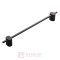 Uchwyt meblowy STRAW, czarny mat, 128mm