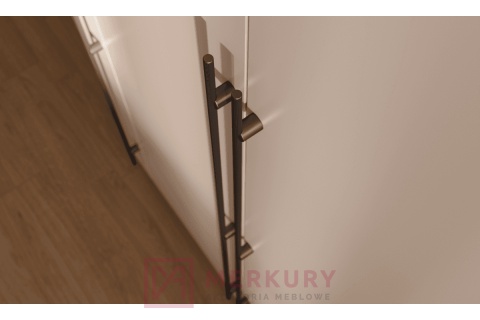Uchwyt meblowy LINEA czarny mat 1200mm – loftowy uchwyt do mebli GTV