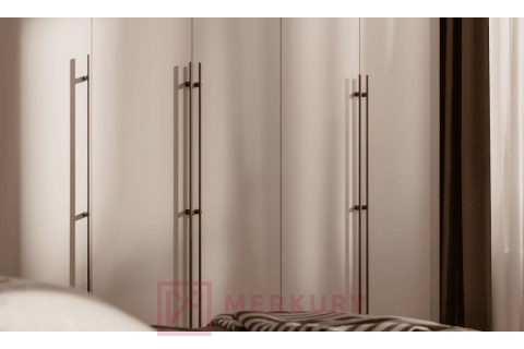 Uchwyt meblowy LINEA czarny mat 1200mm – loftowy uchwyt do mebli GTV