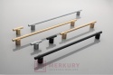 Uchwyt meblowy LINEA złoto szczotkowane jasne 1200 mm– loftowy uchwyt do mebli GTV