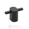 Gałka meblowa STRAW, czarny mat, L-40mm