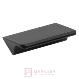 Uchwyt meblowy TIROS 160 mm czarny mat – nowoczesny uchwyt aluminiowy GTV