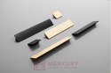 Uchwyt meblowy TIROS 128 mm czarny mat – nowoczesny uchwyt aluminiowy GTV