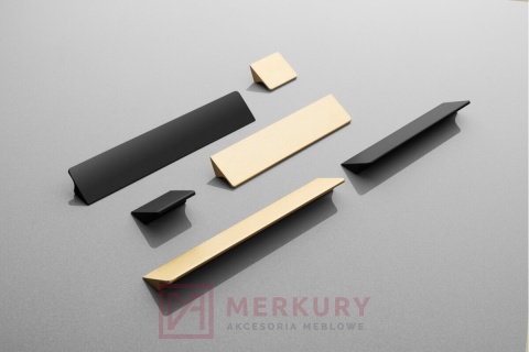 Uchwyt meblowy TIROS 1200 mm long czarny mat – nowoczesny uchwyt aluminiowy GTV