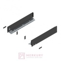 Boki szuflady LEGRABOX BLUM 770M5502S, wys."M", czarny, 550mm SKLEP INTERNETOWY MERKURY AKCESORIA MEBLOWE