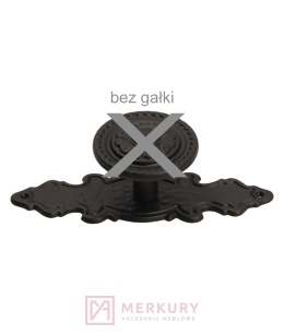 Szyld meblowy SD02, czarny mat, 87x25mm