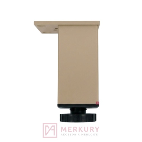 Nóżka meblowa regulowana kaszmir mat H-60mm MERKURY Akcesoria Meblowe