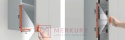 Odbojnik TIP-ON BLUM 956A1006 długi szary MERKURY Akcesoria Meblowe