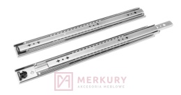Prowadnica kulkowa H53, pełny wysuw, 450mm, 100kg