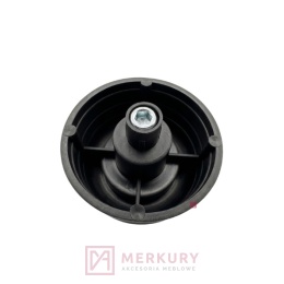 Stopka meblowa regulowana fi 50 mm czarna H-27 mm