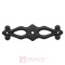 Szyld meblowy SD36, czarny mat, 90x25mm