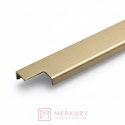 Uchwyt krawędziowy UA116, inox, 396mm