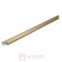 Uchwyt krawędziowy UA116, inox, 396mm
