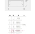 Uchwyt meblowy GTV AA-04 aluminium mat MERKURY Akcesoria Meblowe