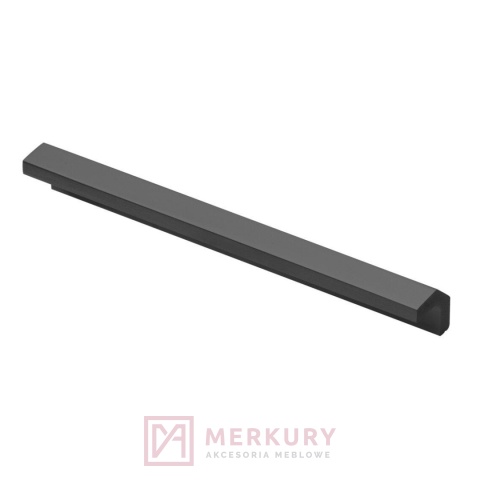 Uchwyt meblowy SIGMA czarny mat – nowoczesny uchwyt aluminiowy GTV