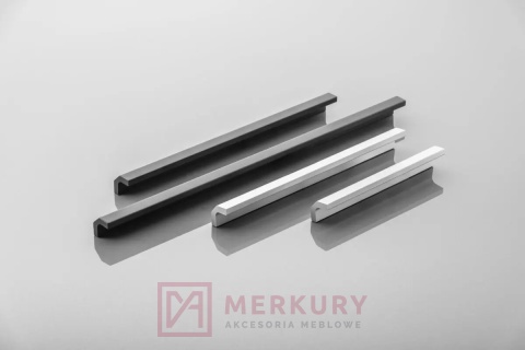 Uchwyt meblowy SIGMA czarny mat – nowoczesny uchwyt aluminiowy GTV
