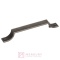 Uchwyt meblowy UU19, stare srebro, 128mm