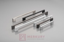 Uchwyt meblowy UZ-819 czarny chrom MERKURY Akcesoria Meblowe