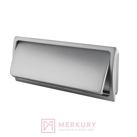 R132 Uchwyt meblowy wpuszczany, aluminium mat, GTV, sklep internetowy MERKURY Akcesoria Meblowe Mariusz Adamczyk