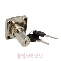 Zamek meblowy kwadratowy X-850 do podwójnej płyty