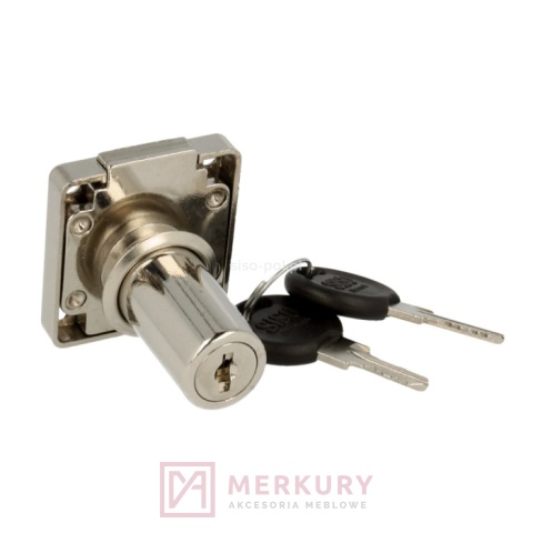 Zamek meblowy kwadratowy X-850 do podwójnej płyty