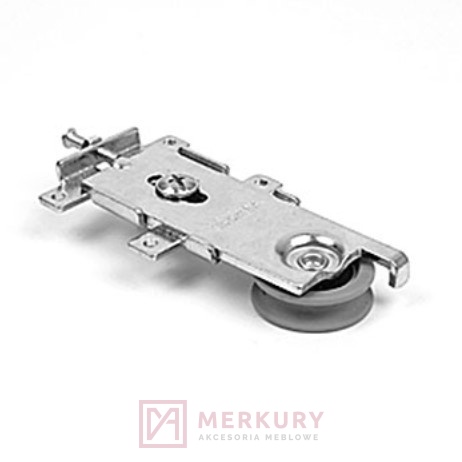Zestaw system przesuwny EURO 5+,3 drzwi, aluminium, 3m MERKURY Akcesoria Meblowe