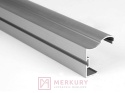 Zestaw system przesuwny EURO 5+,3 drzwi, aluminium, 3m MERKURY Akcesoria Meblowe