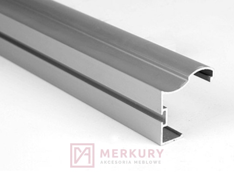 Zestaw system przesuwny EURO 5+,3 drzwi, aluminium, 3m MERKURY Akcesoria Meblowe