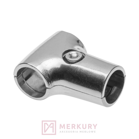 Złącze typu T GTV MR-TH004-001-CH fi 25 mm, dwuramienne, chrom połysk