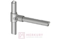 Złącze typu T GTV MR-TH004-001-CH fi 25 mm, dwuramienne, chrom połysk