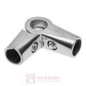 Złączka kątowa GTV MR-TH018-KPL fi 25 mm, komplet lewa + prawa, chrom połysk