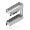Kosz Cargo mini 2-poziomowy REJS ELEMENT 200mm, biały, pełny wysuw WE37.0002.01.003