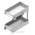Kosz Cargo REJS ELEMENT 300mm, biały, pełny wysuw z miękkim dociągiem WE37.0004.01.003