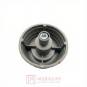 Stopka meblowa regulowana fi 50 mm popiel H-27 mm