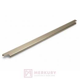 Uchwyt krawędziowy UA116, stal inox, 396mm