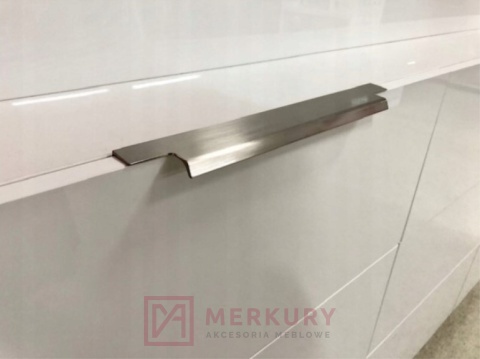 Uchwyt krawędziowy UA116, stal inox, 896mm