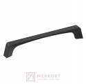 Uchwyt meblowy UA137, czarny mat, 128 mm