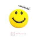 Gałka meblowa dziecięca, uśmiech żółty, DC, sklep internetowy MERKURY Akcesoria Meblowe Mariusz Adamczyk