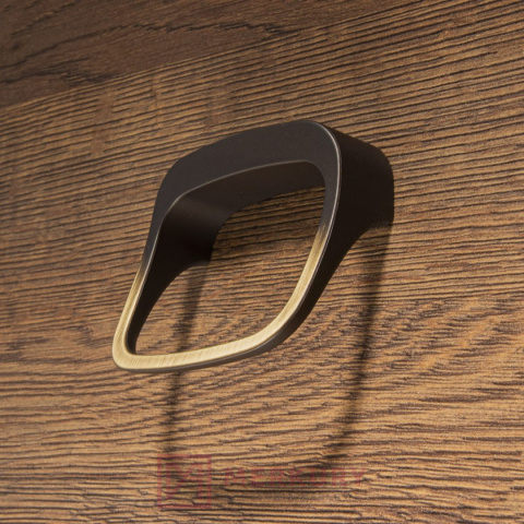 C-6171 Uchwyt meblowy LAGO, G74 stary mosiądz szczotkowany, NOMET, sklep internetowy MERKURY Akcesoria Meblowe Mariusz Adamczyk