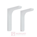 Podpórka półki WS12, wspornik, kątownik, biały, GTV, sklep internetowy MERKURY Akcesoria Meblowe Mariusz Adamczyk