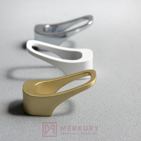 Wieszak uchwyt meblowy LAGO Z-5434, złoty mat, NOMET, sklep internetowy MERKURY Akcesoria Meblowe Mariusz Adamczyk