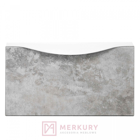 UA110 Uchwyt krawędziowy, biały mat, GAMET, sklep internetowy MERKURY Akcesoria Meblowe Mariusz Adamczyk